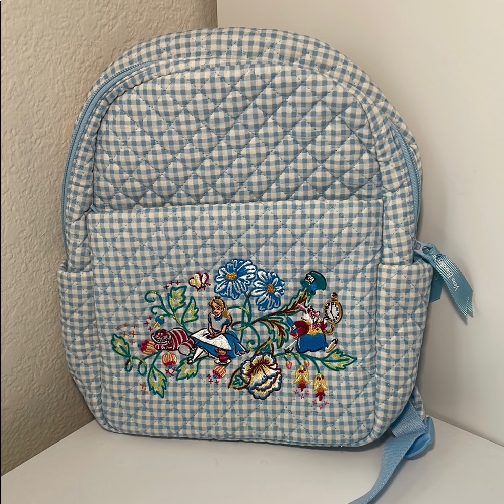 Vera Bradley Alice in Wonderland backpack NWOT✨